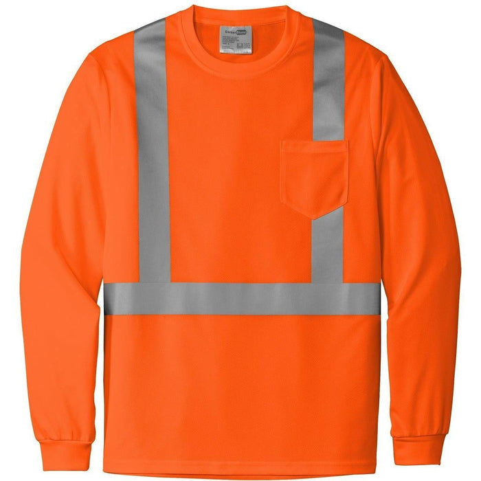 Cornerstone ANSI 107 Class 2 Mesh Long Sleeve Tee