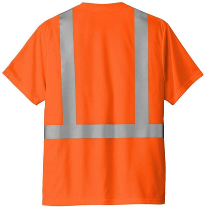 no-logo Cornerstone ANSI 107 Class 2 Mesh Tee-Regular-CornerStone-Thread Logic