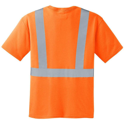 no-logo Cornerstone ANSI 107 Class 2 Safety T-Shirt-Regular-CornerStone-Thread Logic
