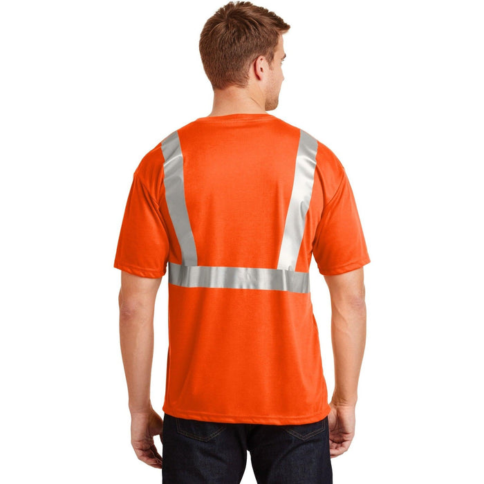no-logo Cornerstone ANSI 107 Class 2 Safety T-Shirt-Regular-CornerStone-Thread Logic