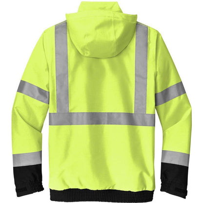 no-logo Cornerstone ANSI 107 Class 3 Waterproof Insulated Ripstop Bomber Jacket-Regular-CornerStone-Thread Logic