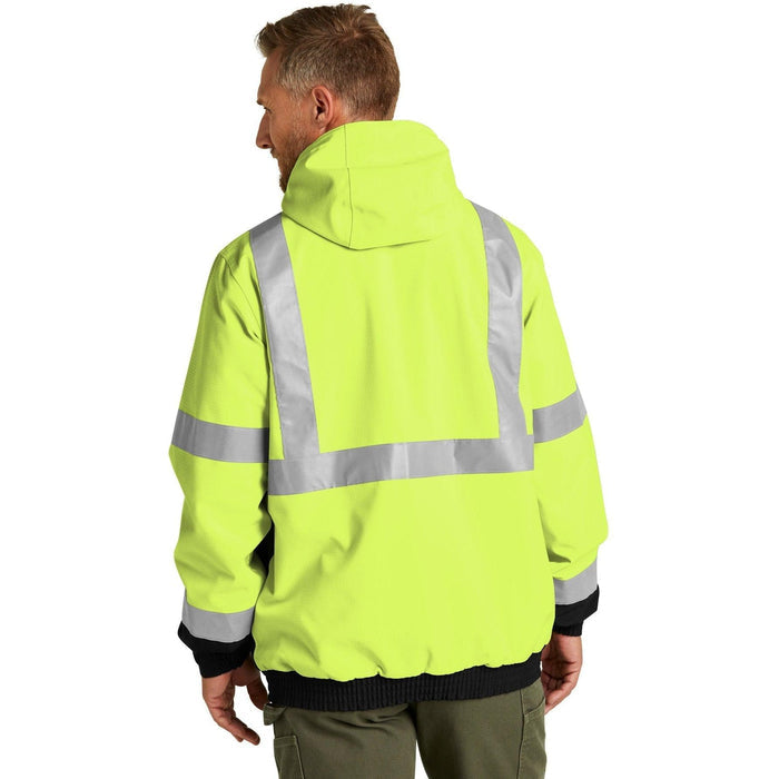 no-logo Cornerstone ANSI 107 Class 3 Waterproof Insulated Ripstop Bomber Jacket-Regular-CornerStone-Thread Logic