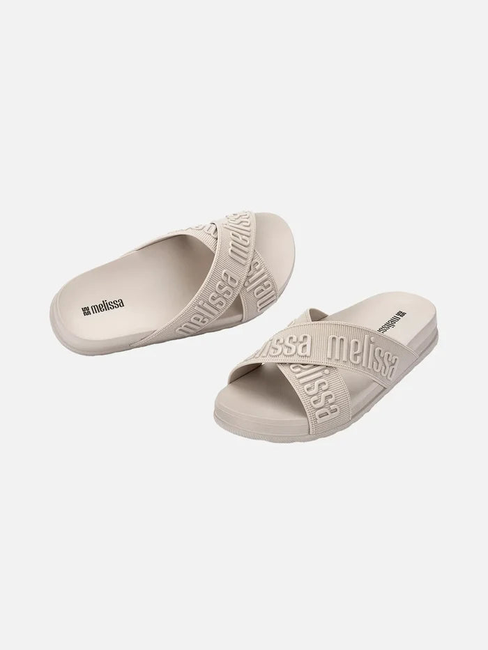 MELISSA Cozy Slide M Lover II Ad Terlik - Krem - TERLİK