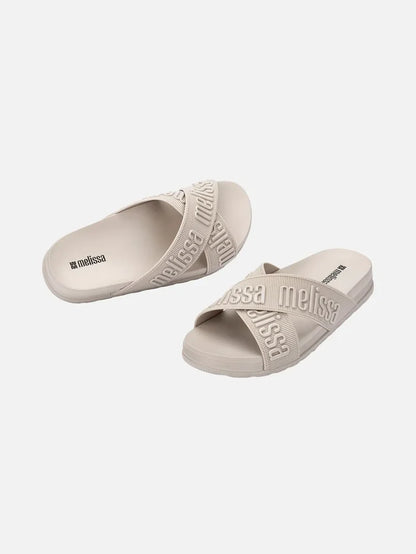 MELISSA Cozy Slide M Lover II Ad Terlik - Krem - TERLİK