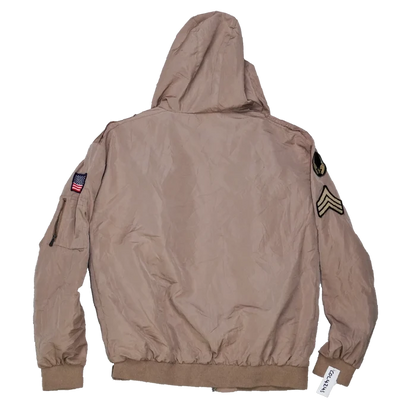 CSG Military Style Jacket with Patches - Large - Army & Outdoors - Field Jackets