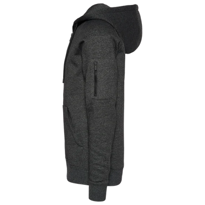 CSG Troupe Full-Zip Hoodie Heather Black