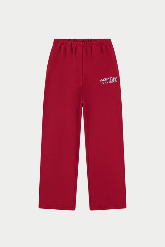 CTRE STRAIGHT LEG JOGGERS - CHERRY