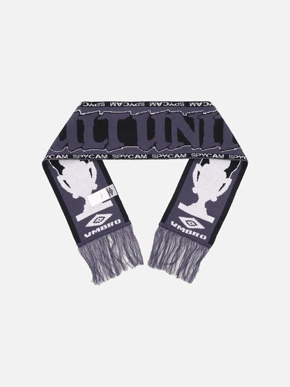 UMBRO Cult Unity Scarf - Black Grey - Scarves & Shawls ATKI