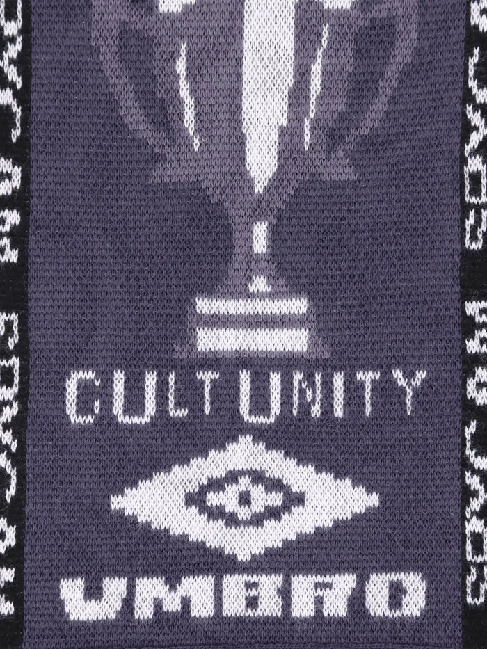 UMBRO Cult Unity Scarf - Black Grey - Scarves & Shawls ATKI