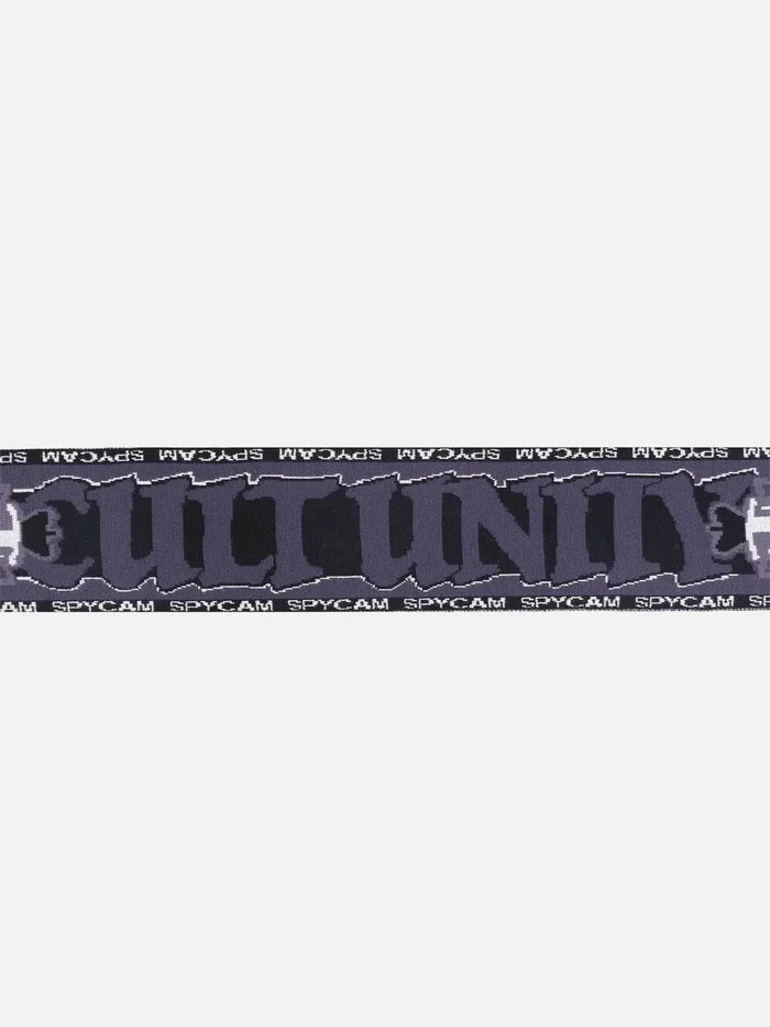 UMBRO Cult Unity Scarf - Black Grey - Scarves & Shawls ATKI