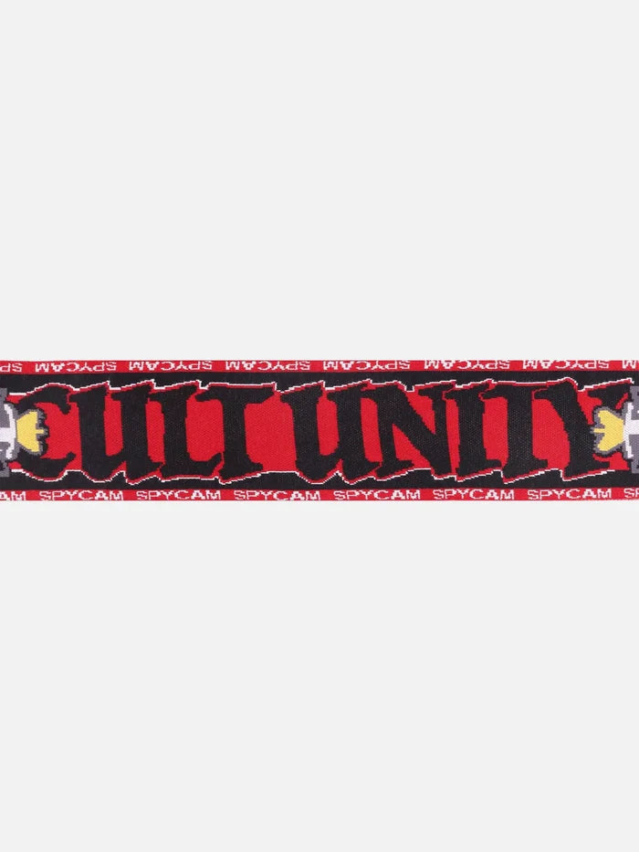 UMBRO Cult Unity Scarf - Black Red - Scarves & Shawls ATKI