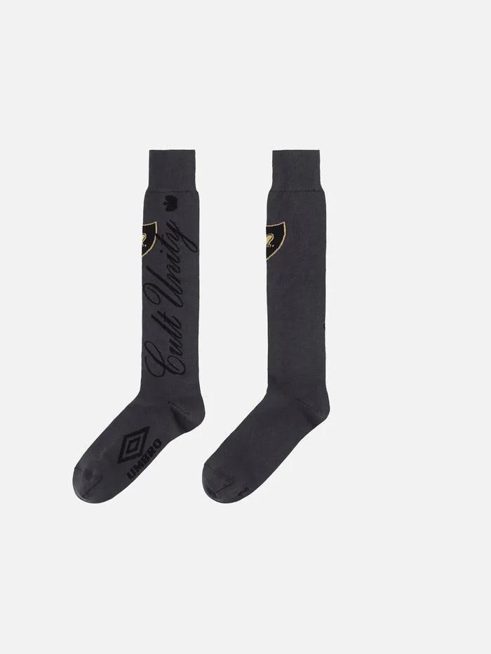 UMBRO Cult Unity Socks - Black - Knee Socks ÇORAP