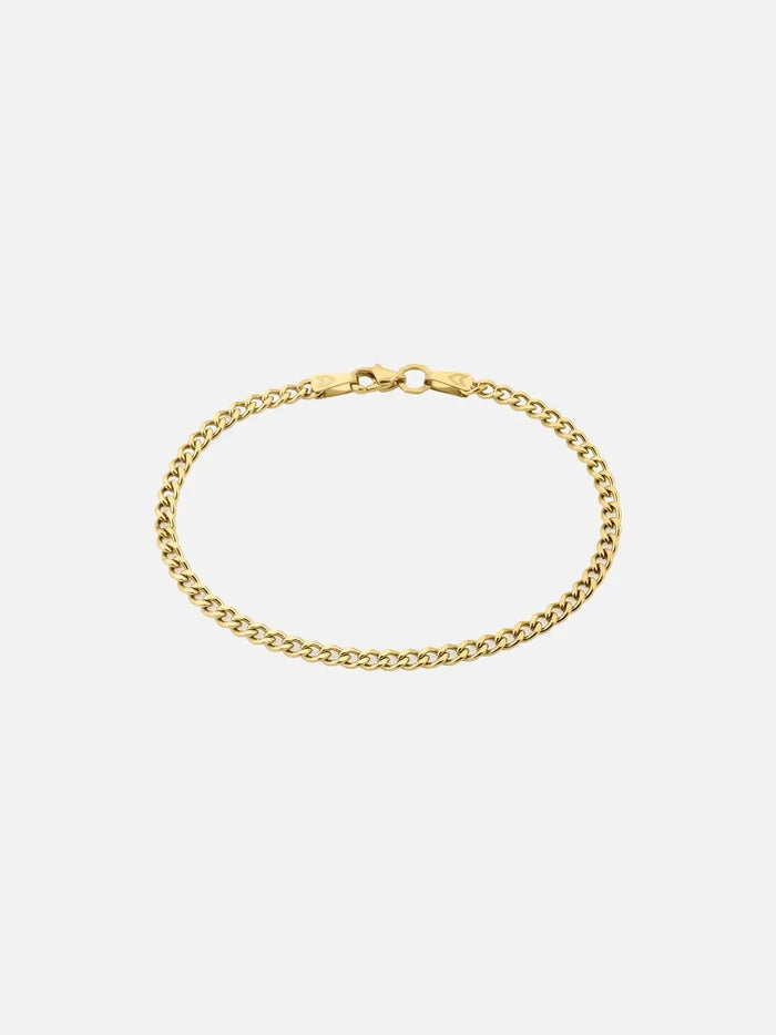 ATOLYEWOLF Curb Bracelet in Gold - Bracelets BİLEKLİK
