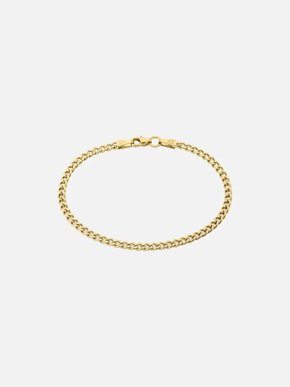 ATOLYEWOLF Curb Bracelet in Gold - Bracelets BİLEKLİK