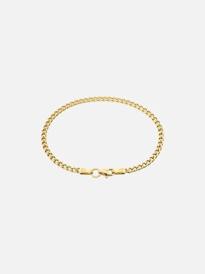 ATOLYEWOLF Curb Bracelet in Gold - Bracelets BİLEKLİK