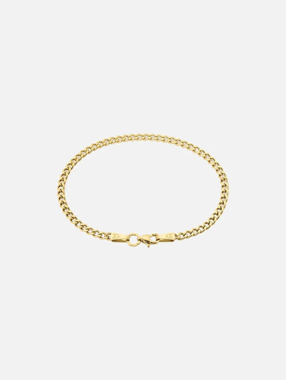 ATOLYEWOLF Curb Bracelet in Gold - Bracelets BİLEKLİK