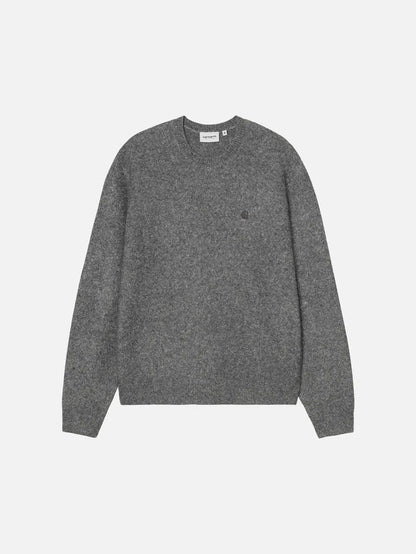 CARHARTT WIP Curtis Sweater - Tangled Graphite - Sweaters KAZAK