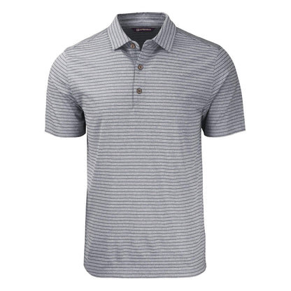 Cutter & Buck Forge Eco Heather Stripe Stretch Recycled Polo