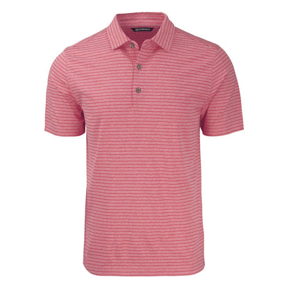 Cutter & Buck Forge Eco Heather Stripe Stretch Recycled Polo