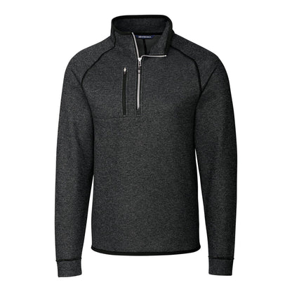 Cutter & Buck Mainsail Sweater-Knit Half Zip Pullover Jacket