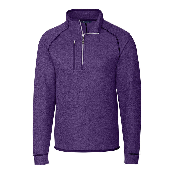 Cutter & Buck Mainsail Sweater-Knit Half Zip Pullover Jacket