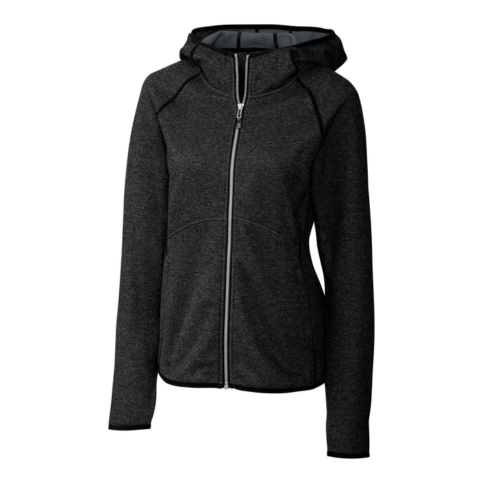 Cutter & Buck Mainsail Sweater-Knit Hoodie Women's Full Zip Jacket