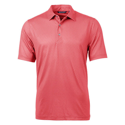 Cutter & Buck Pike Banner Print Stretch Polo