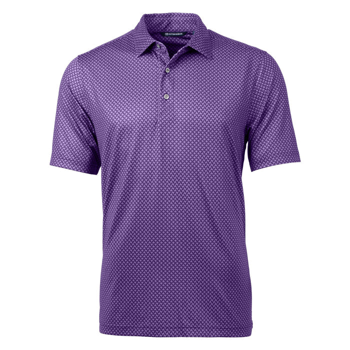 Cutter & Buck Pike Banner Print Stretch Polo
