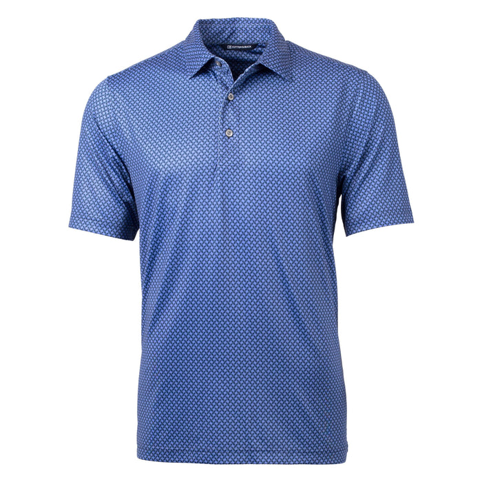 Cutter & Buck Pike Banner Print Stretch Polo