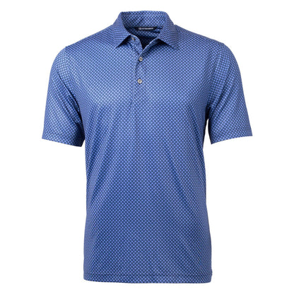 Cutter & Buck Pike Banner Print Stretch Polo