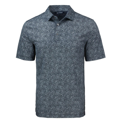 Cutter & Buck Pike Constellation Print Stretch Polo