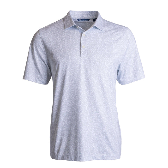 Cutter & Buck Pike Eco Pebble Print Stretch Recycled Polo