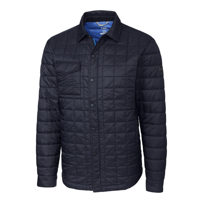 Cutter & Buck Rainier PrimaLoft Eco Insulated Quilted Shirt Jacket