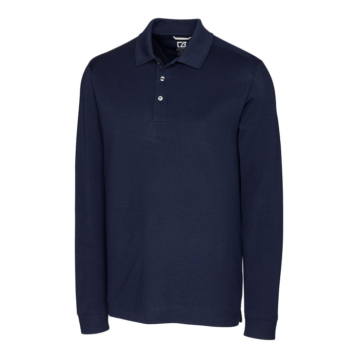Cutter & Buck Tall Advantage Tri-Blend Pique Long Sleeve Polo
