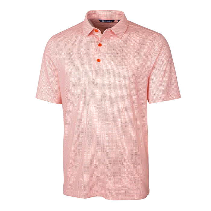Cutter & Buck Tall Pike Double Dot Print Stretch Polo