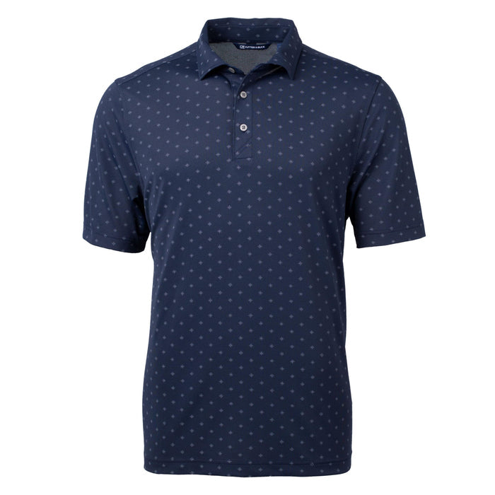 Cutter & Buck Tall Virtue Eco Pique Tile Print Recycled Polo