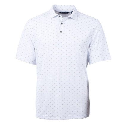 Cutter & Buck Tall Virtue Eco Pique Tile Print Recycled Polo