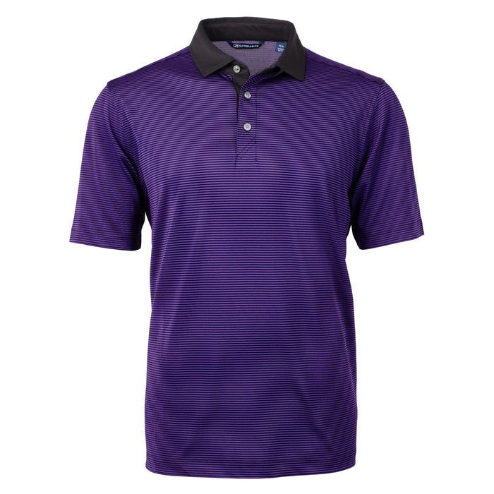 Cutter & Buck Virtue Eco Pique Micro Stripe Recycled Polo