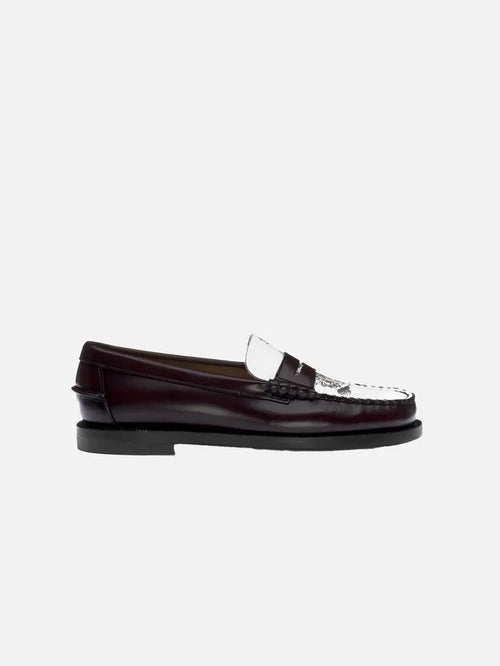SEBAGO Dan Botanic W - Burgundy/White - Flats AYAKKABI