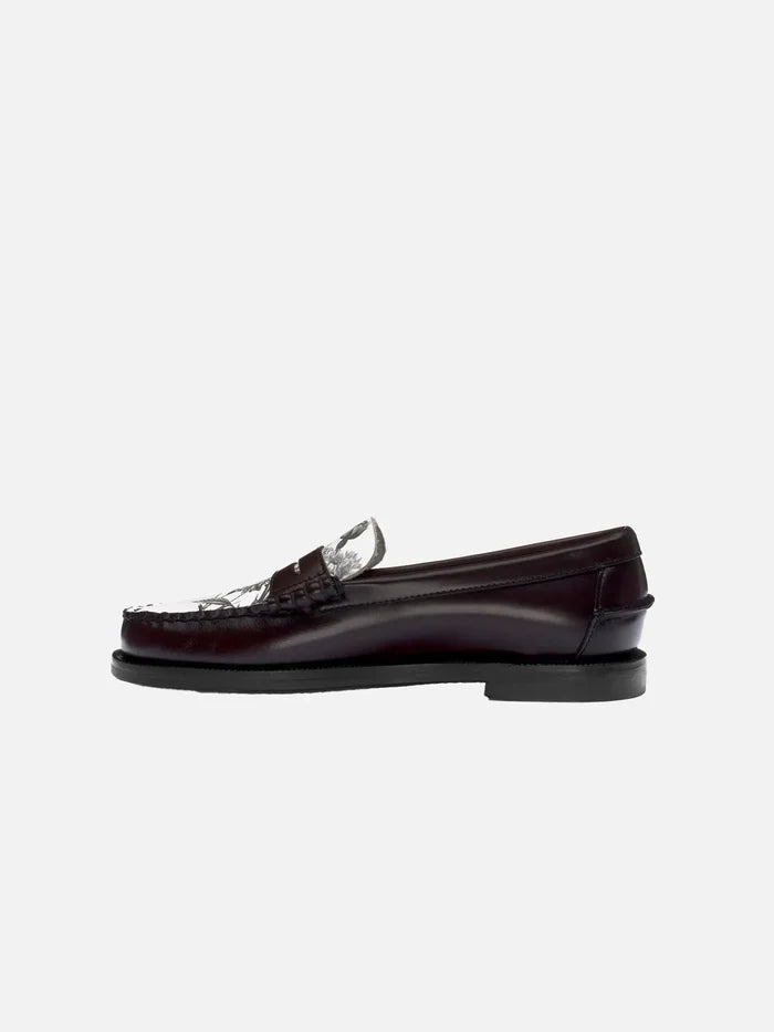 SEBAGO Dan Botanic W - Burgundy/White - Flats AYAKKABI