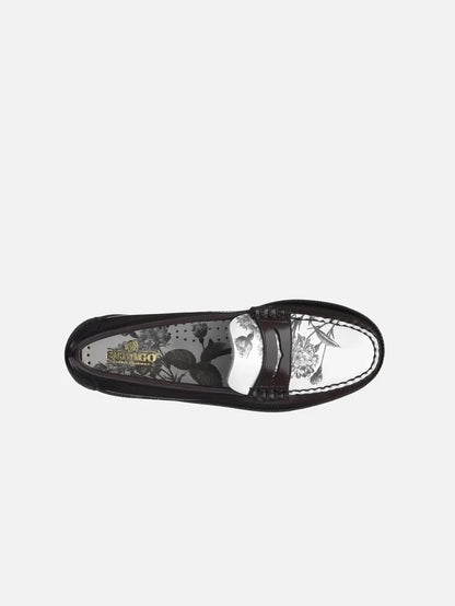 SEBAGO Dan Botanic W - Burgundy/White - Flats AYAKKABI