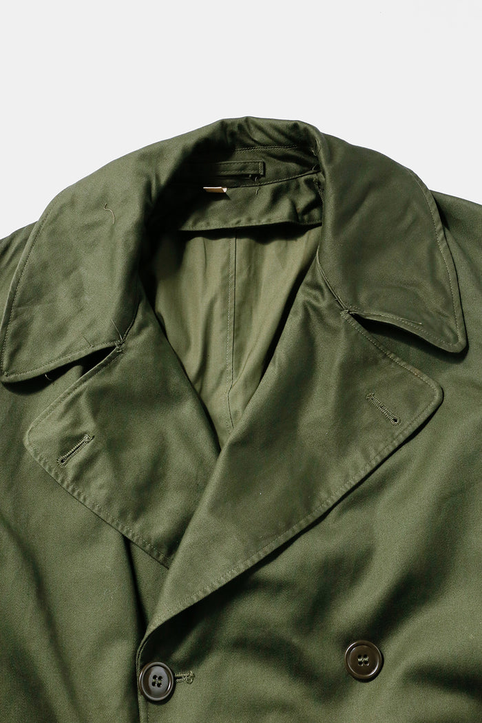 Dead Stock 1950′ US ARMY OD Over Coat