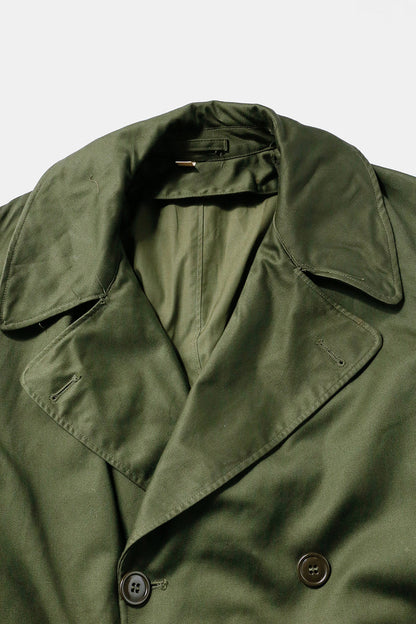 Dead Stock 1950′ US ARMY OD Over Coat