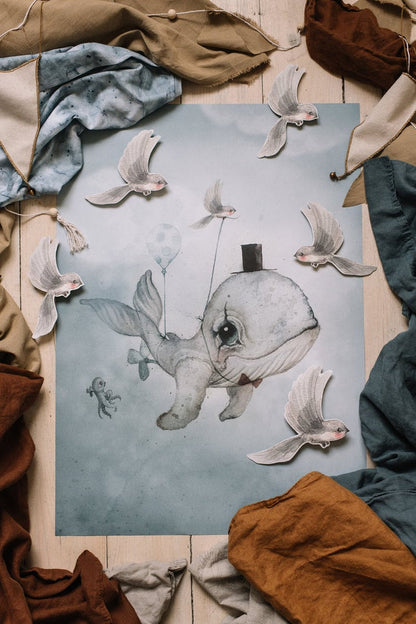 Dear Whalie Poster