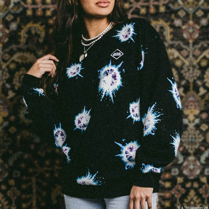 Death Star AOP Crewneck Sweatshirt - Heroes & Villains-Star Wars-Crewneck
