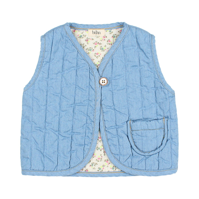 Denim Baby Waistcoat