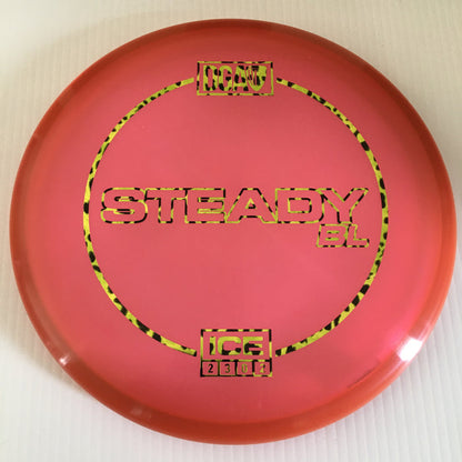 Salmon/Green Leopard Print Stamp/173-174g