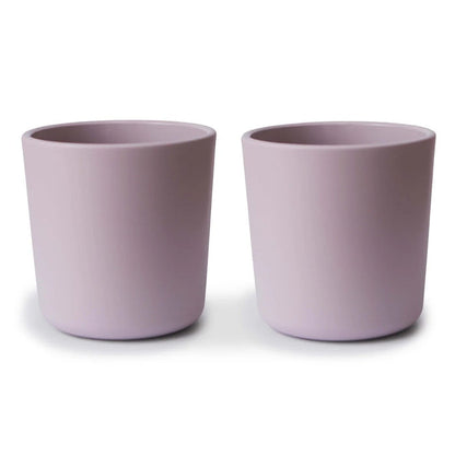 Mushie Dinnerware Cup, Set of 2 Soft Lilac