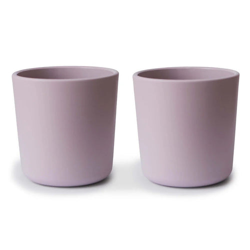 Mushie Dinnerware Cup, Set of 2 Soft Lilac