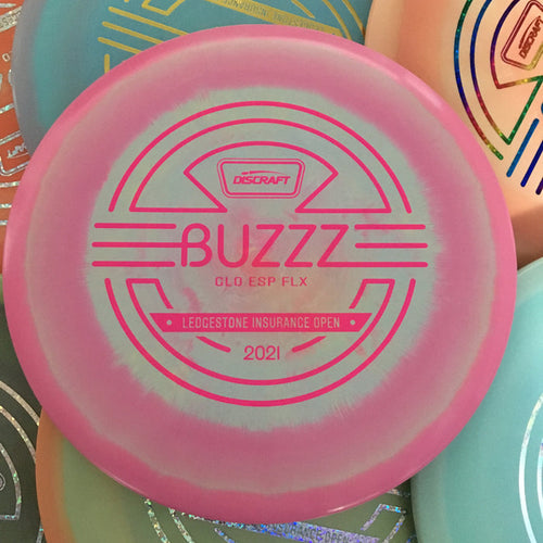 Discraft 2021 Ledgestone GLO ESP FLX Buzzz 5/4/-1/1